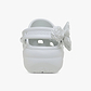 Crocs Classic Platform Bouquet Clog - כפכפי קלוג פלטפורמה קרוקס לנשים בצבע מון לייט