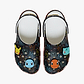 Crocs Pokemon Print Classic Clog - כפכפי קלוג קרוקס פוקימוןן פרינט בצבע שחור/לבן