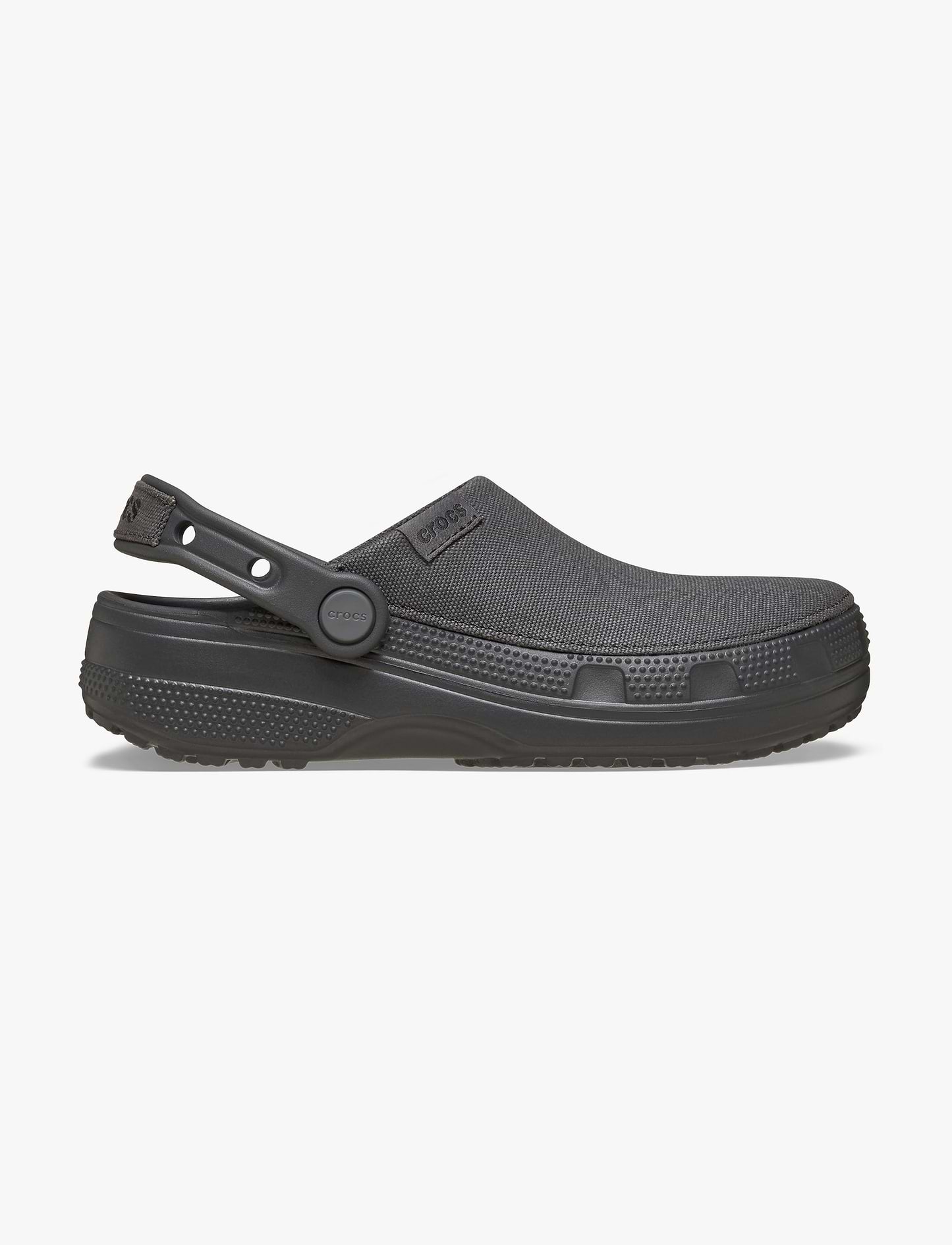 Crocs Classic Crafted Clog - כפכפי קלוג קרוקס בצבע שחור חול