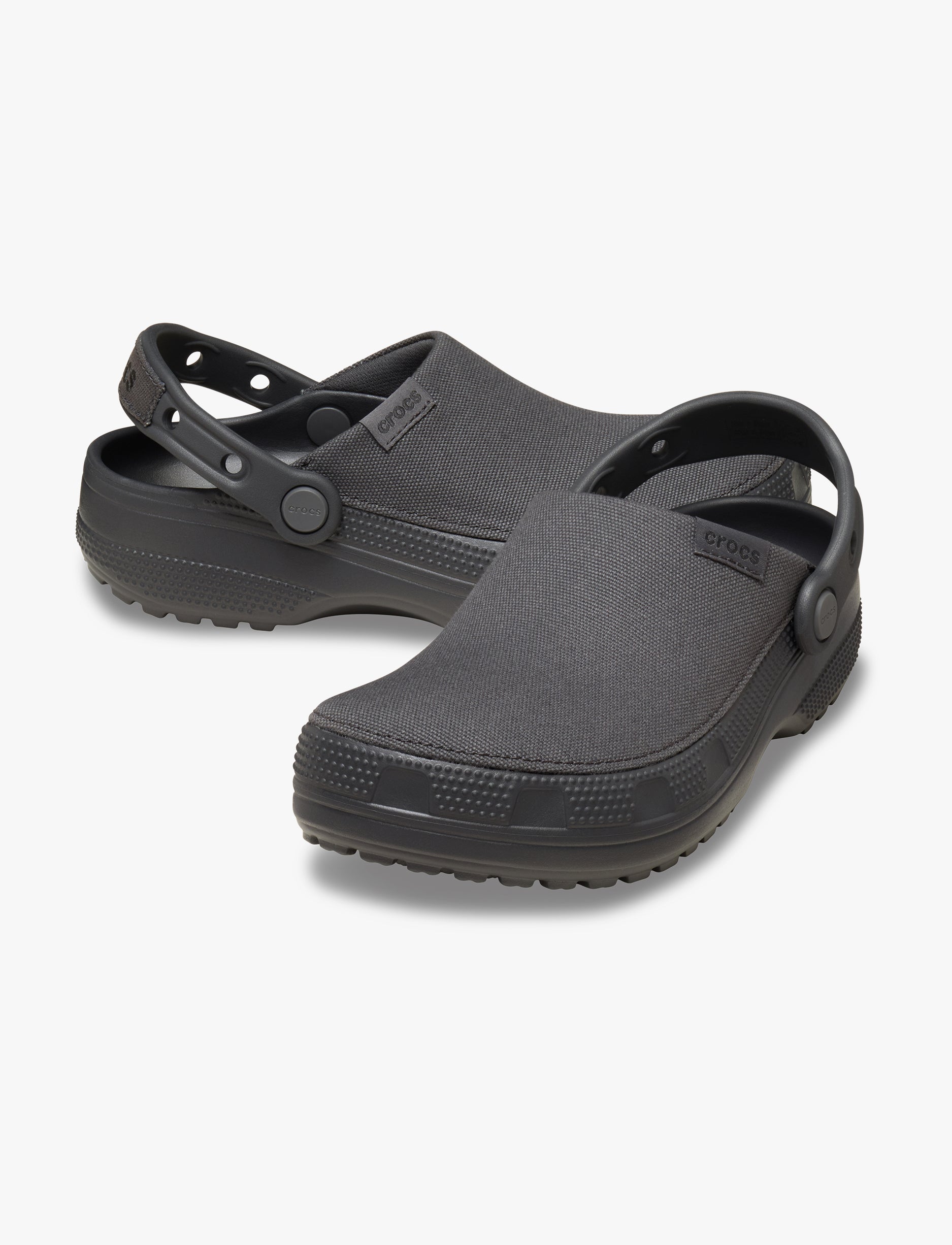 Crocs Classic Crafted Clog - כפכפי קלוג קרוקס בצבע שחור חול