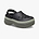 Crocs Classic Stacked Clog - כפכפי פלטפורמה קרוקס לנשים בצבע שחור/ירוק זית