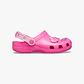 Crocs Barbie Classic Clog K -  כפכפי קרוקס קלוג ברבי לבנות בצבע ורוד