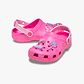 Crocs Barbie Classic Clog K -  כפכפי קרוקס קלוג ברבי לבנות בצבע ורוד
