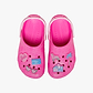 Crocs Barbie Classic Clog K -  כפכפי קרוקס קלוג ברבי לבנות בצבע ורוד