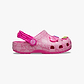 Crocs Barbie Classic Clog T - כפכפי קרוקס קלוג ברבי לבנות בצבע ורוד מידות קטנות