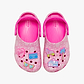 Crocs Barbie Classic Clog T - כפכפי קרוקס קלוג ברבי לבנות בצבע ורוד מידות קטנות