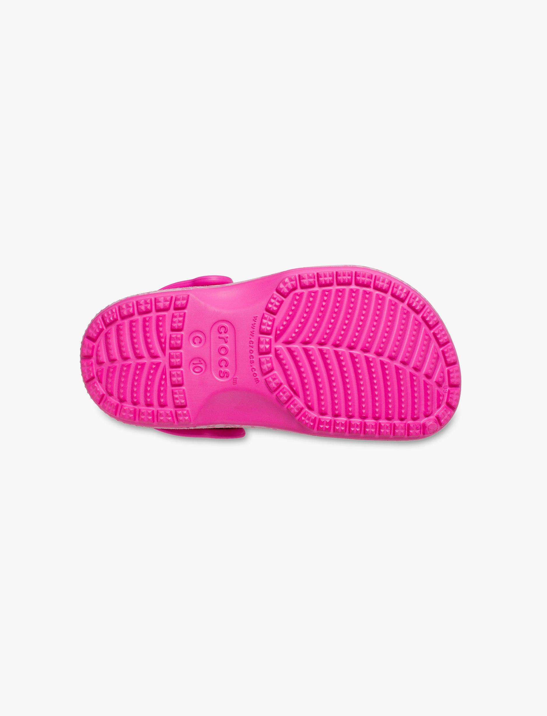 Crocs Barbie Classic Clog T - כפכפי קרוקס קלוג ברבי לבנות בצבע ורוד מידות קטנות