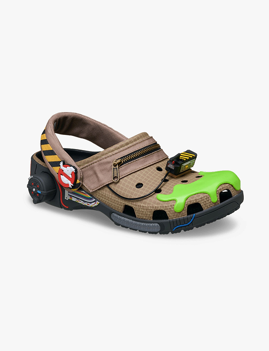 Crocs Ghostbusters Classic Clog - כפכפי קלוג קרוקס גוסט באסטר בצבע חום/שחור