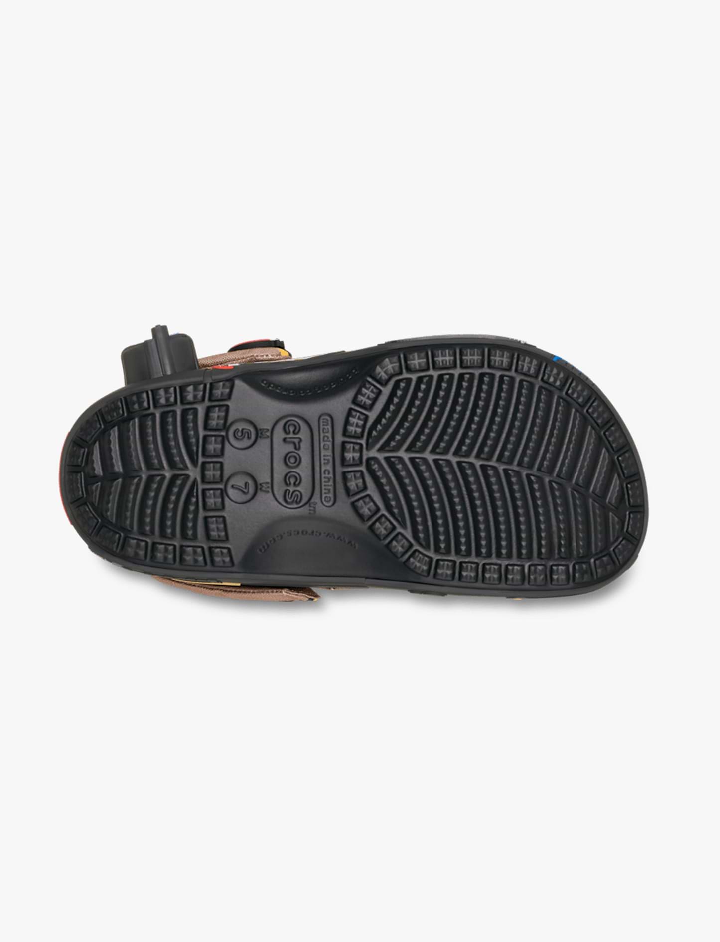 Crocs Ghostbusters Classic Clog - כפכפי קלוג קרוקס גוסט באסטר בצבע חום/שחור