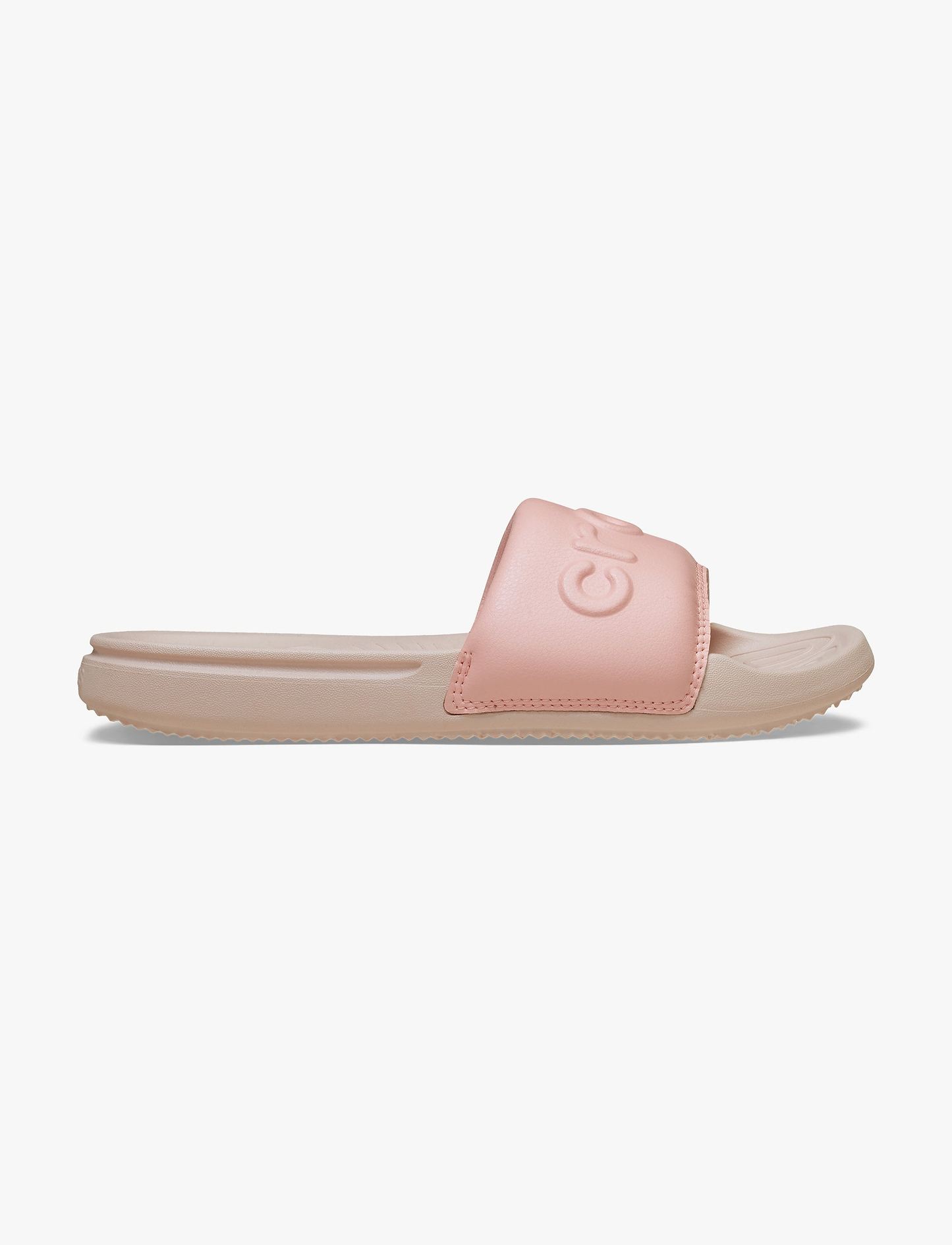 Crocs All Day Slide - כפכפי סלייד קרוקס לנשים בצבע ורוד אבקתי