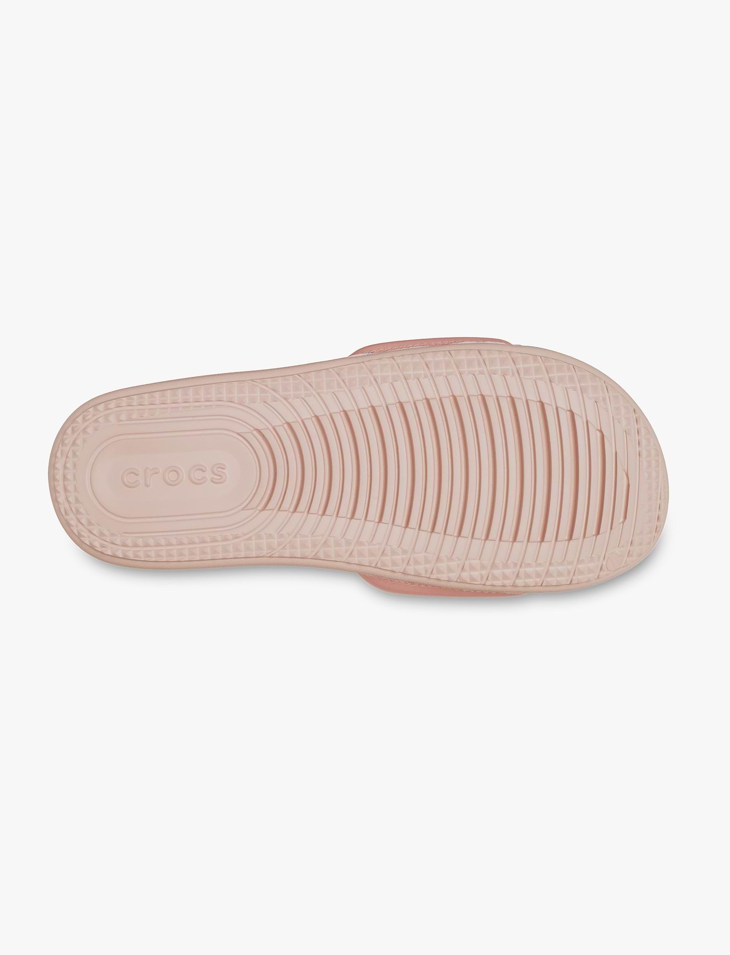 Crocs All Day Slide - כפכפי סלייד קרוקס לנשים בצבע ורוד אבקתי