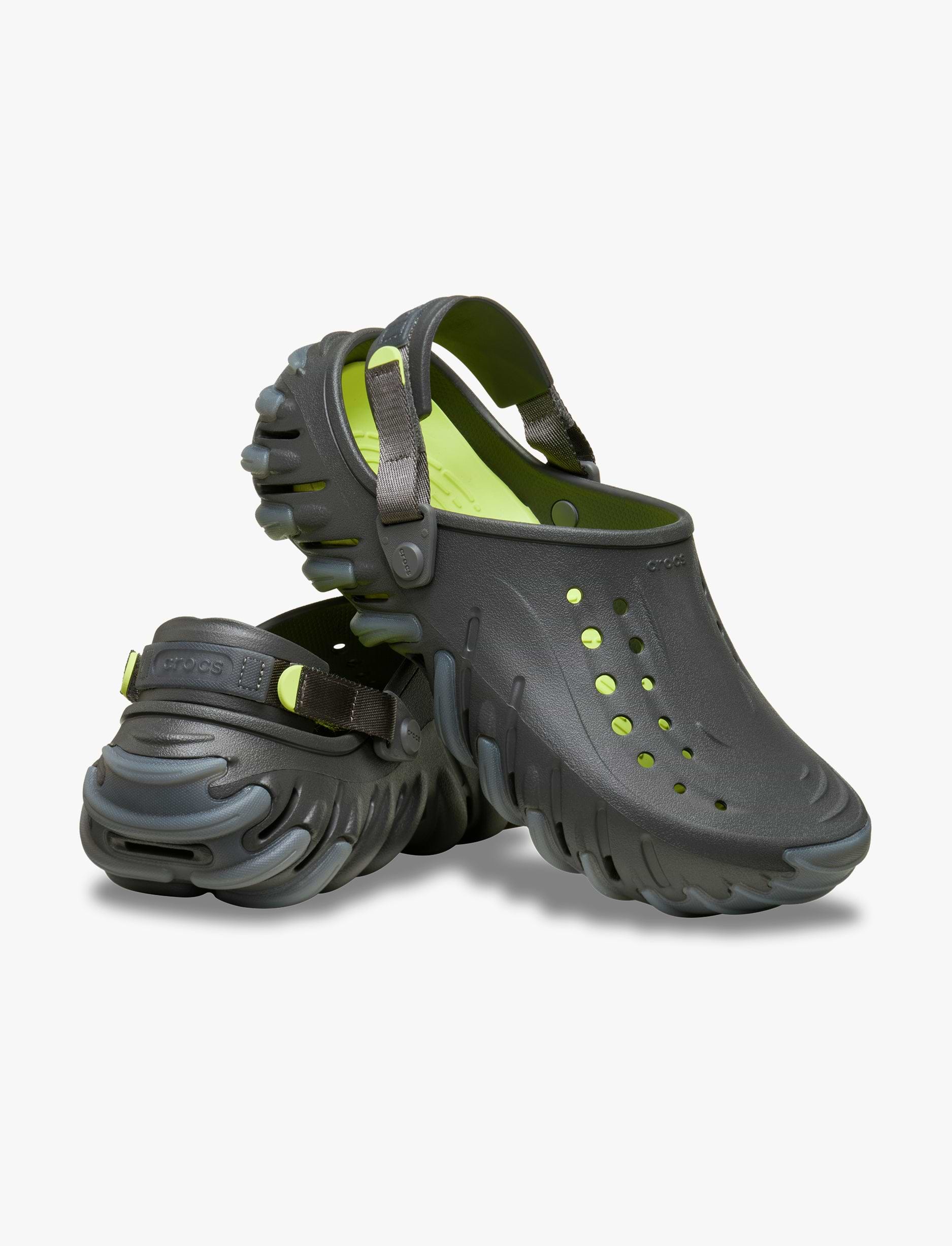 Crocs Echo Icy RO Clog - כפכפי קרוקס אקו קלוג בצבע שחור חול
