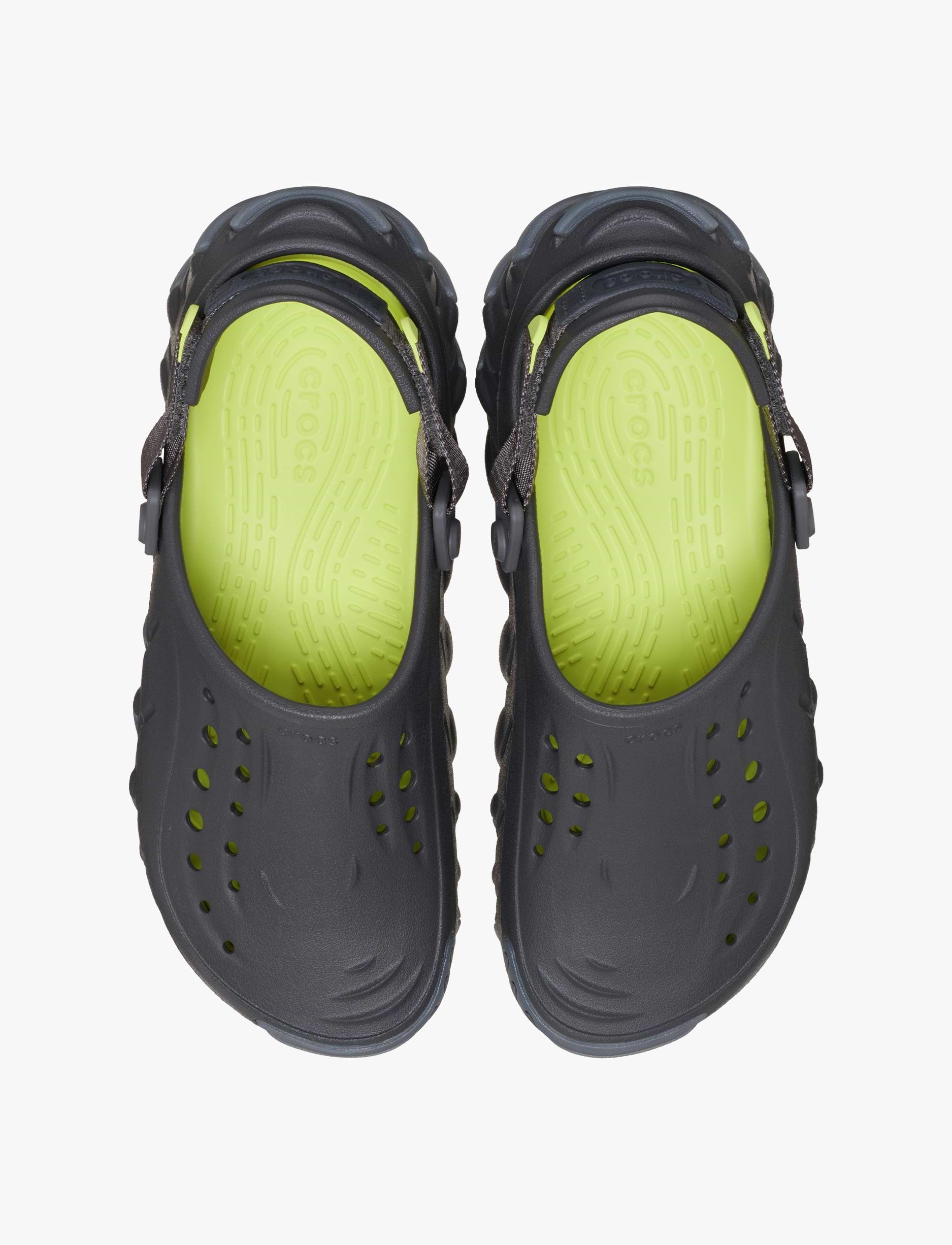 Crocs Echo Icy RO Clog - כפכפי קרוקס אקו קלוג בצבע שחור חול