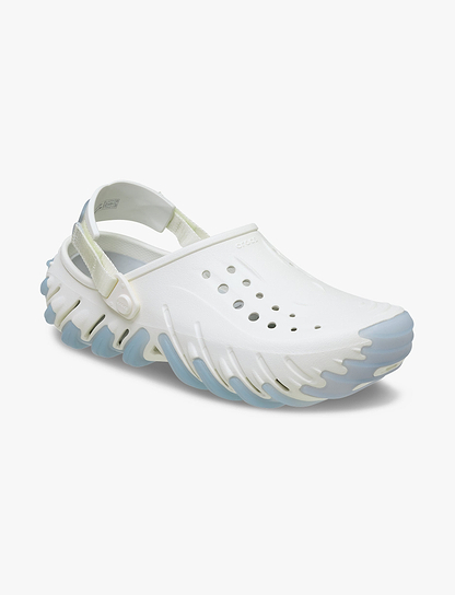 Crocs Echo Icy RO Clog - כפכפי קרוקס אקו קלוג בצבע לבן גיר