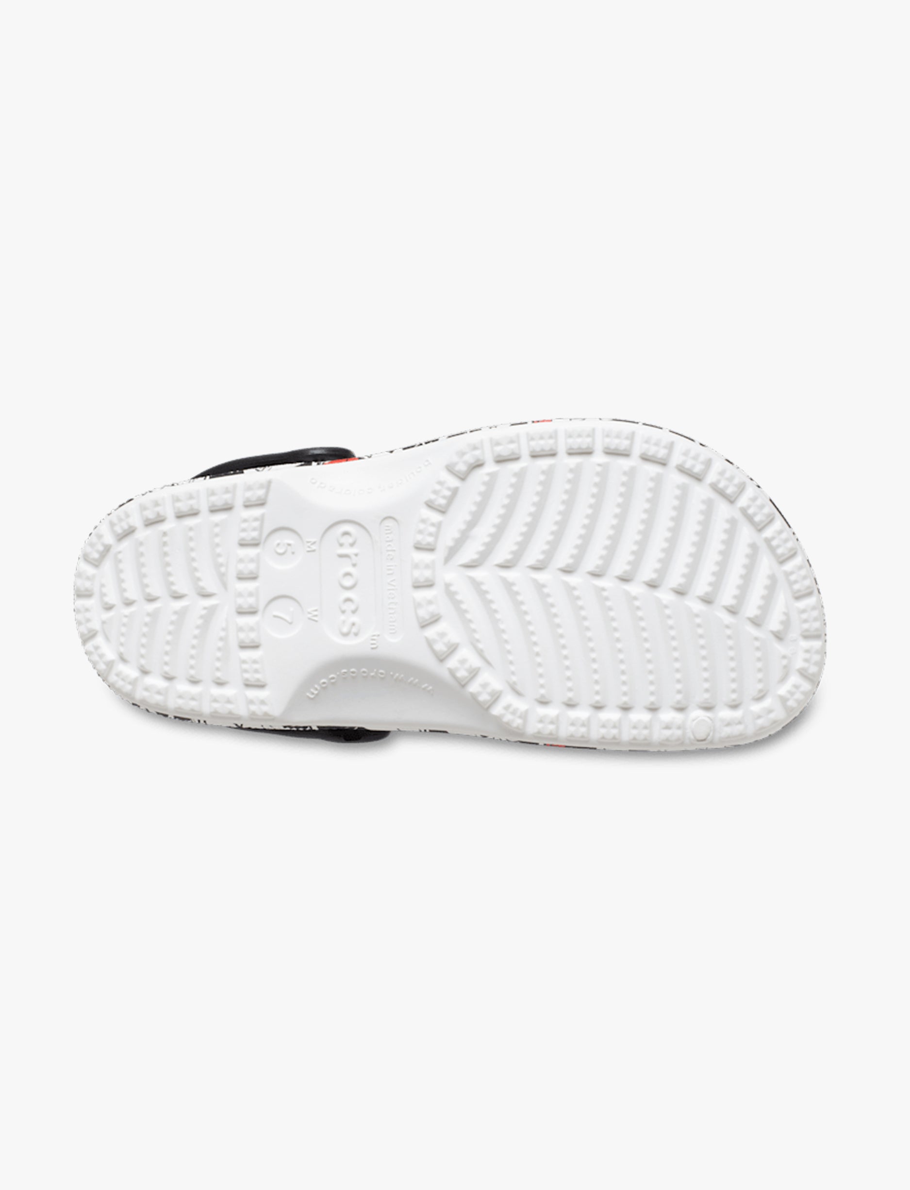 Crocs Mickey and Minnie Classic Clog - כפכפי קלוג קרוקס מיקי ומיני מאוס בצבע לבן/שחור/אדום