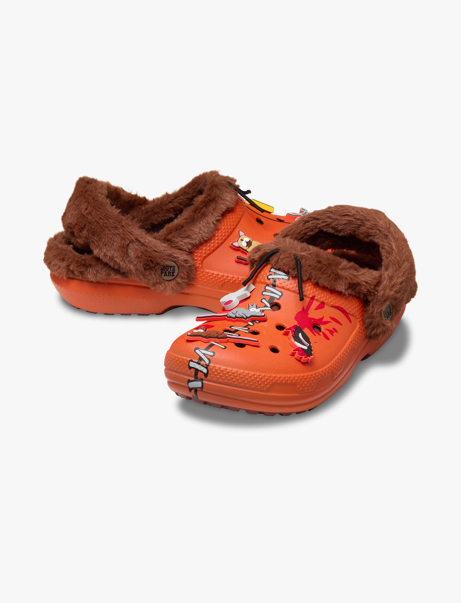 Crocs South Park Kenny Classic Lined Clog - כפכפי קרוקס סאות' פארק קני פרוותיים בצבע כתום