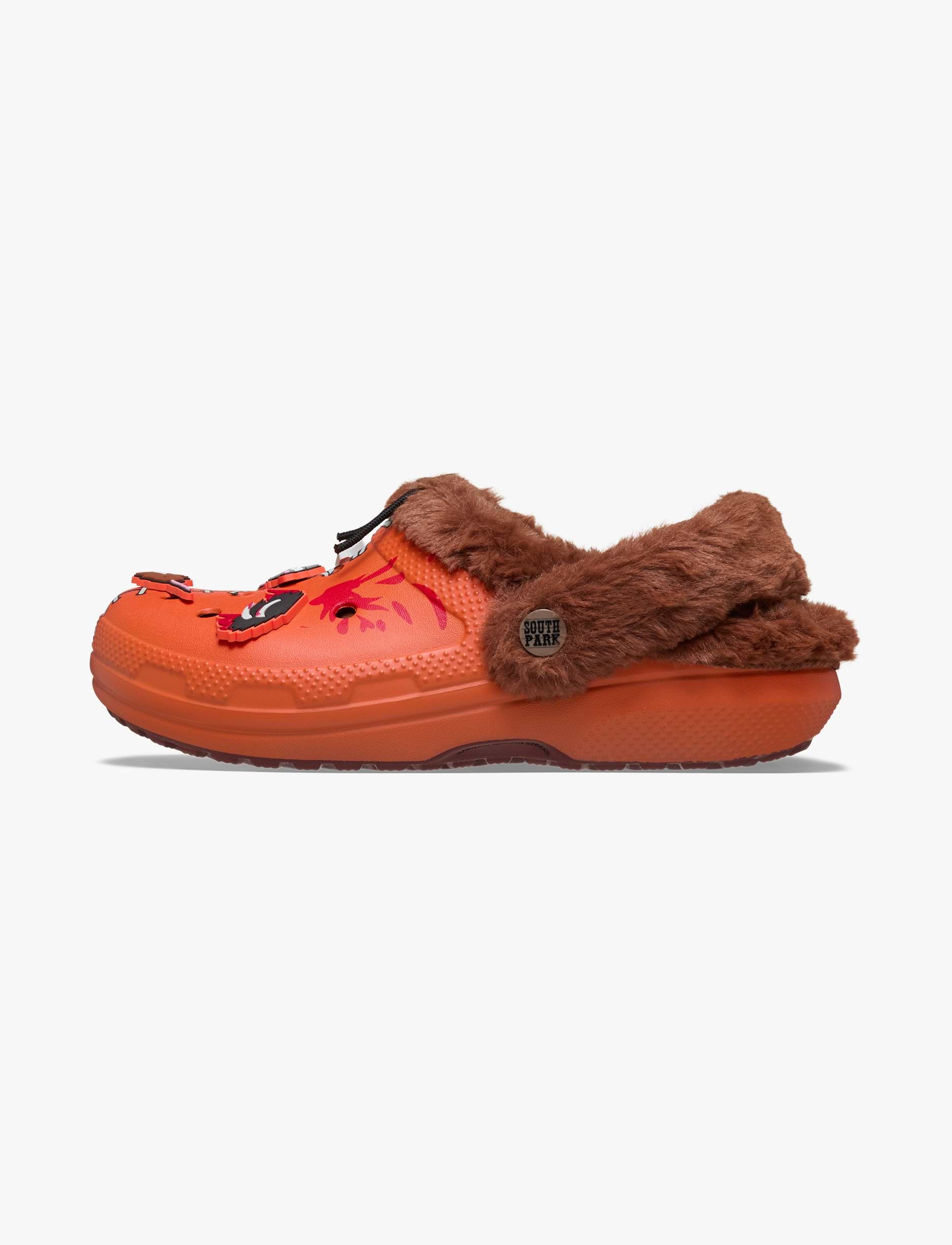 Crocs South Park Kenny Classic Lined Clog - כפכפי קרוקס סאות' פארק קני פרוותיים בצבע כתום