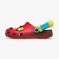 Crocs South Park Cartman Classic Clog - כפכפי קלוג קרוקס סאות' פארק קרטמן בצבע אדום/חום/תכלת