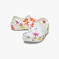 Crocs Classic Crafted Daisy Clog T -  כפכפי קלוג קרוקס בהדפס פרחוני לילדים מידות קטנות