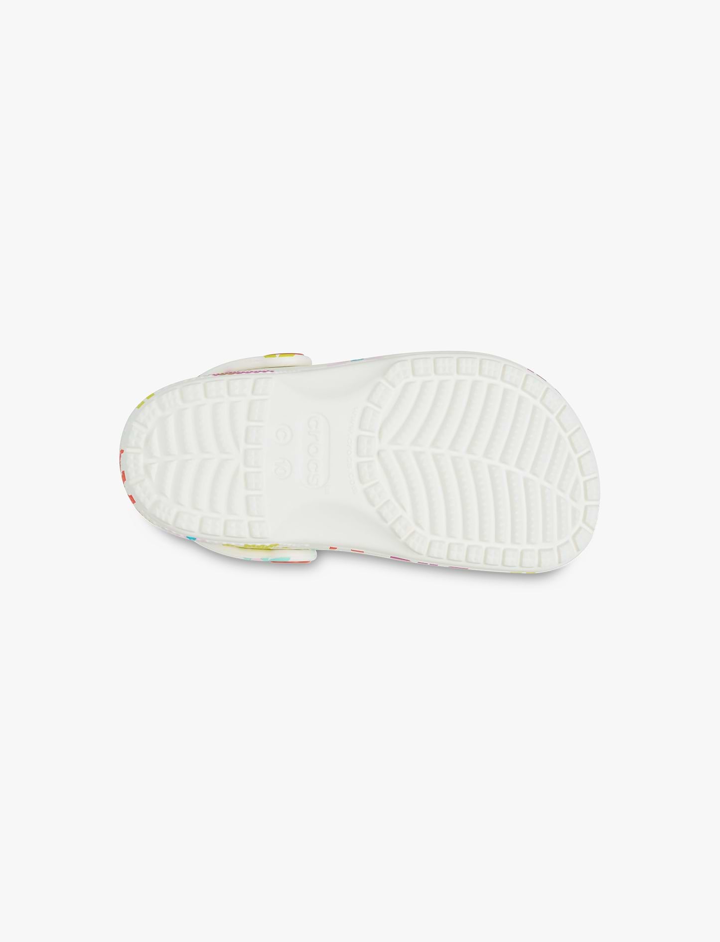 Crocs Classic Crafted Daisy Clog T - כפכפי קלוג קרוקס בהדפס פרחוני לילדים מידות קטנות