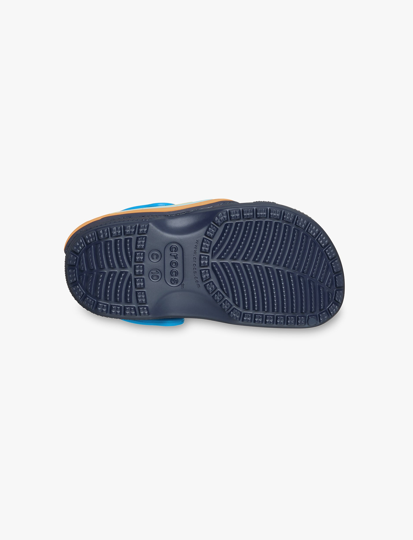 Crocs Classic UFO Lights Clog T- כפכפי קרוקס קלוג לילדים בעיצוב חללית עם אורות בצבע נייבי