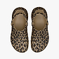 Crocs Bae Animal Clog -  כפכפי קלוג קרוקס ביי פלטפורמה לנשים בהדפס מנומר