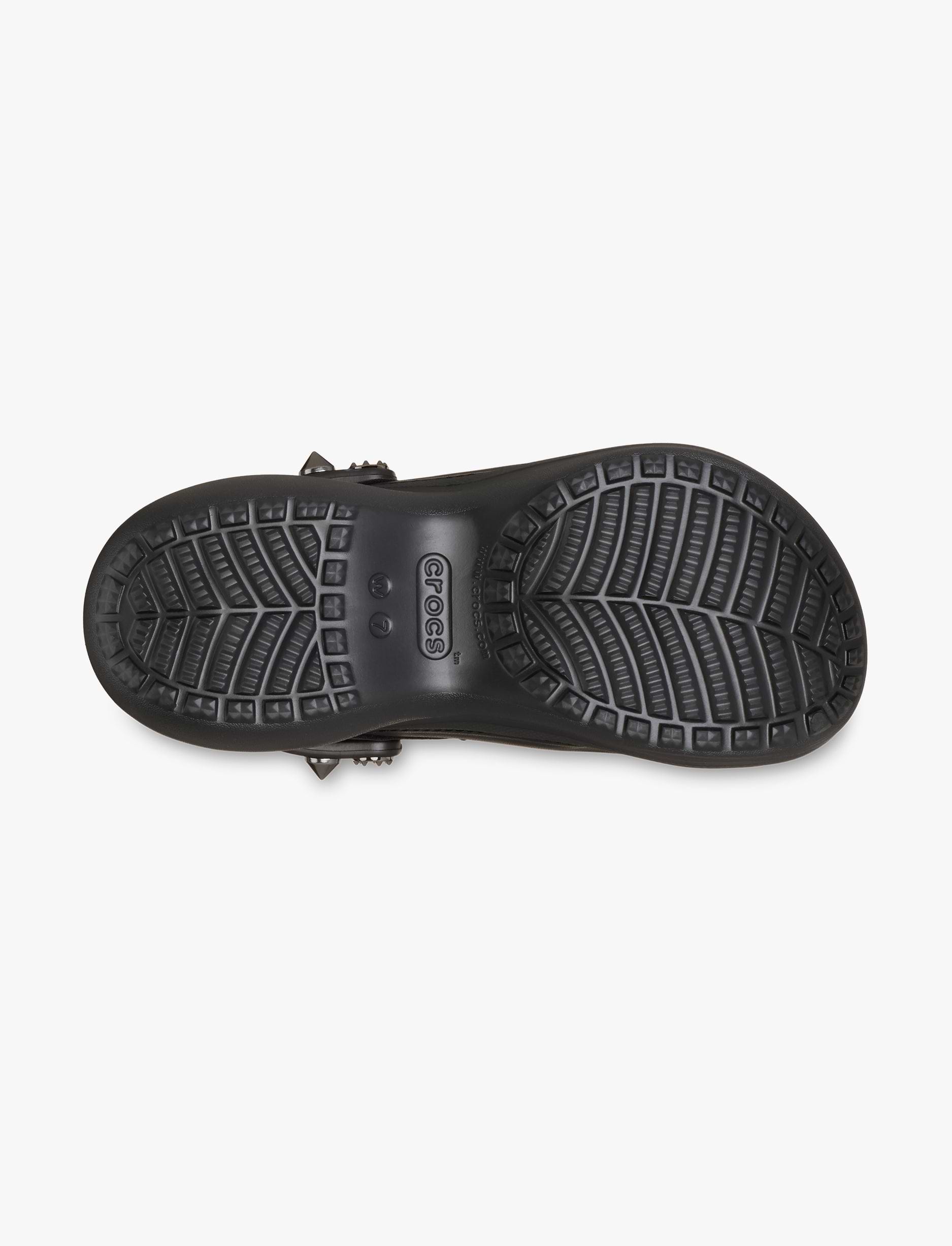 Crocs Bae Studded Clog - כפכפי קלוג קרוקס ביי פלטפורמה עם ניטים לנשים בצבע שחור