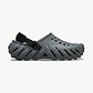 Crocs Echo Crackle Clog -  כפכפי קרוקס אקו קראקל לגברים בצבע אפור סלאט