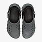 Crocs Echo Crackle Clog -  כפכפי קרוקס אקו קראקל לגברים בצבע אפור סלאט