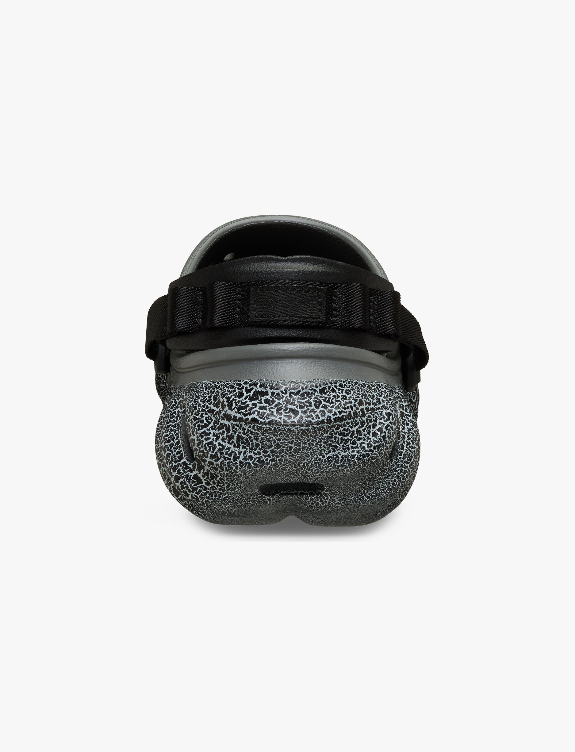 Crocs Echo Crackle Clog -  כפכפי קרוקס אקו קראקל לגברים בצבע אפור סלאט