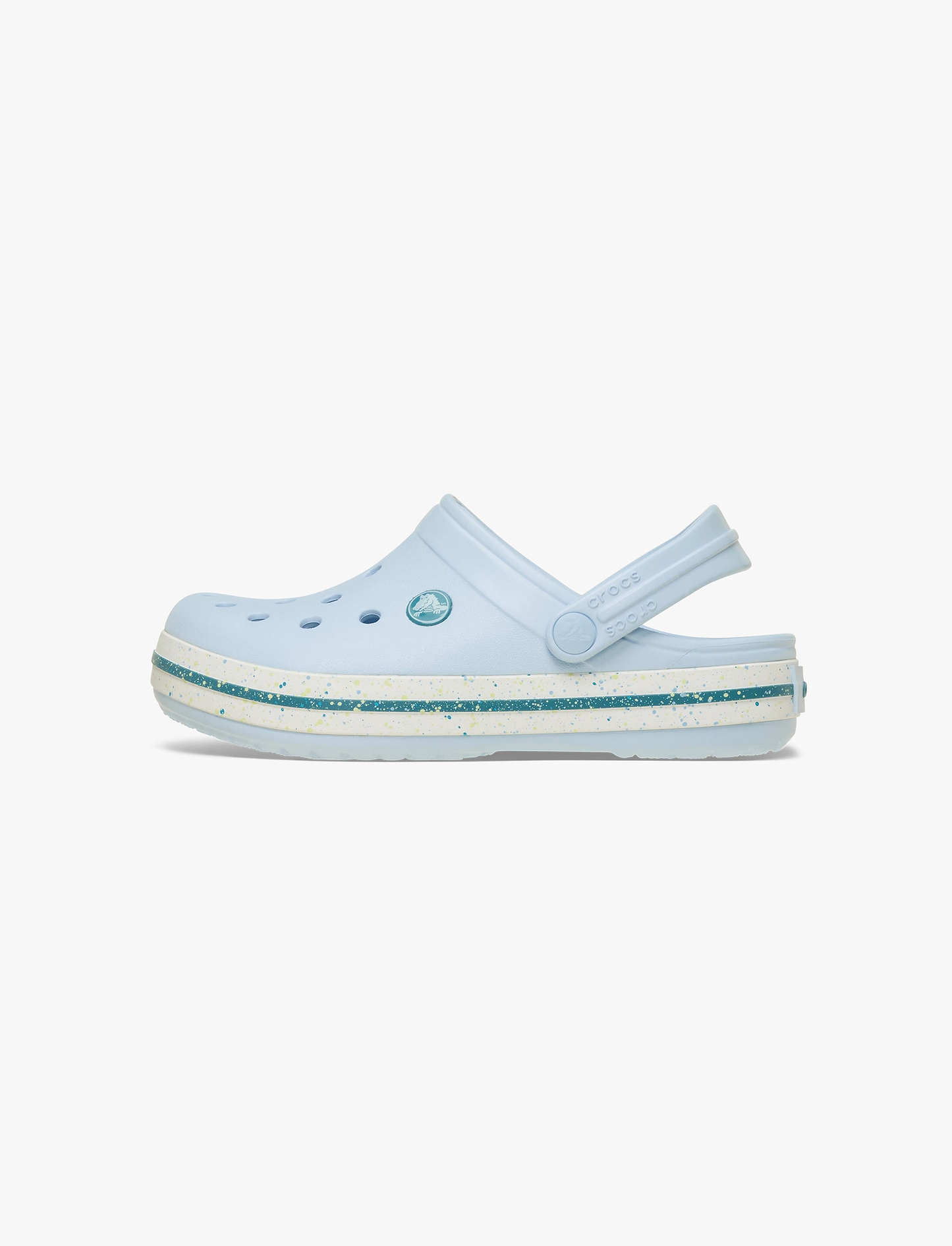 Crocs Crocband Speckled Band Clog - כפכפי קרוקבנד קלוג לילדים בצבע כחול פרוסט