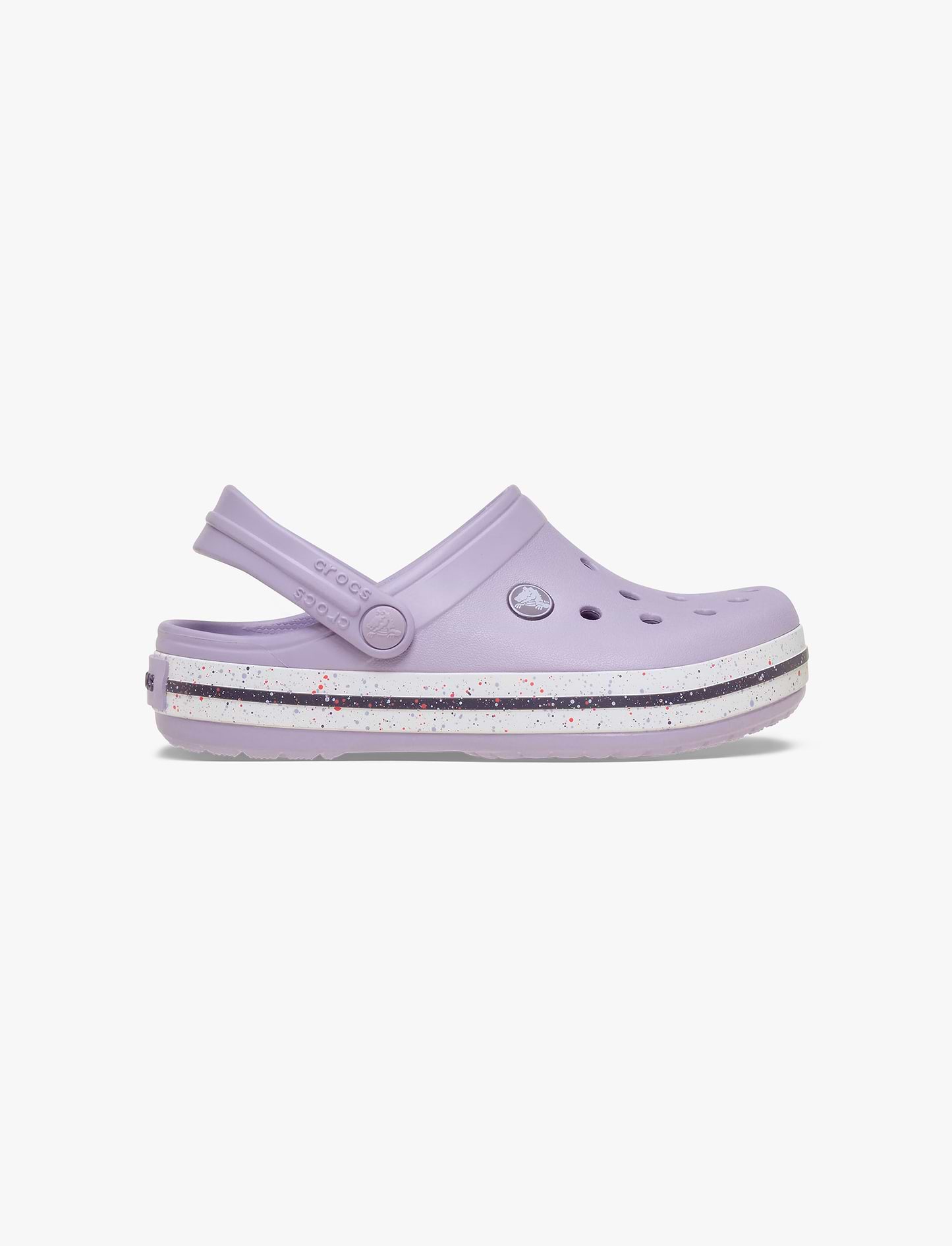 Crocs Crocband Speckled Band Clog - כפכפי קרוקבנד קלוג לילדים בצבע לבנדר