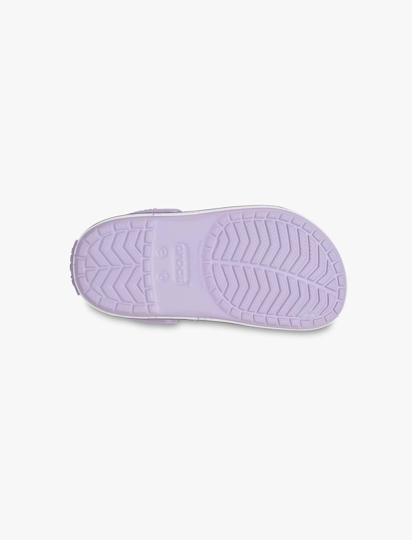 Crocs Crocband Speckled Band Clog - כפכפי קרוקבנד קלוג לילדים בצבע לבנדר