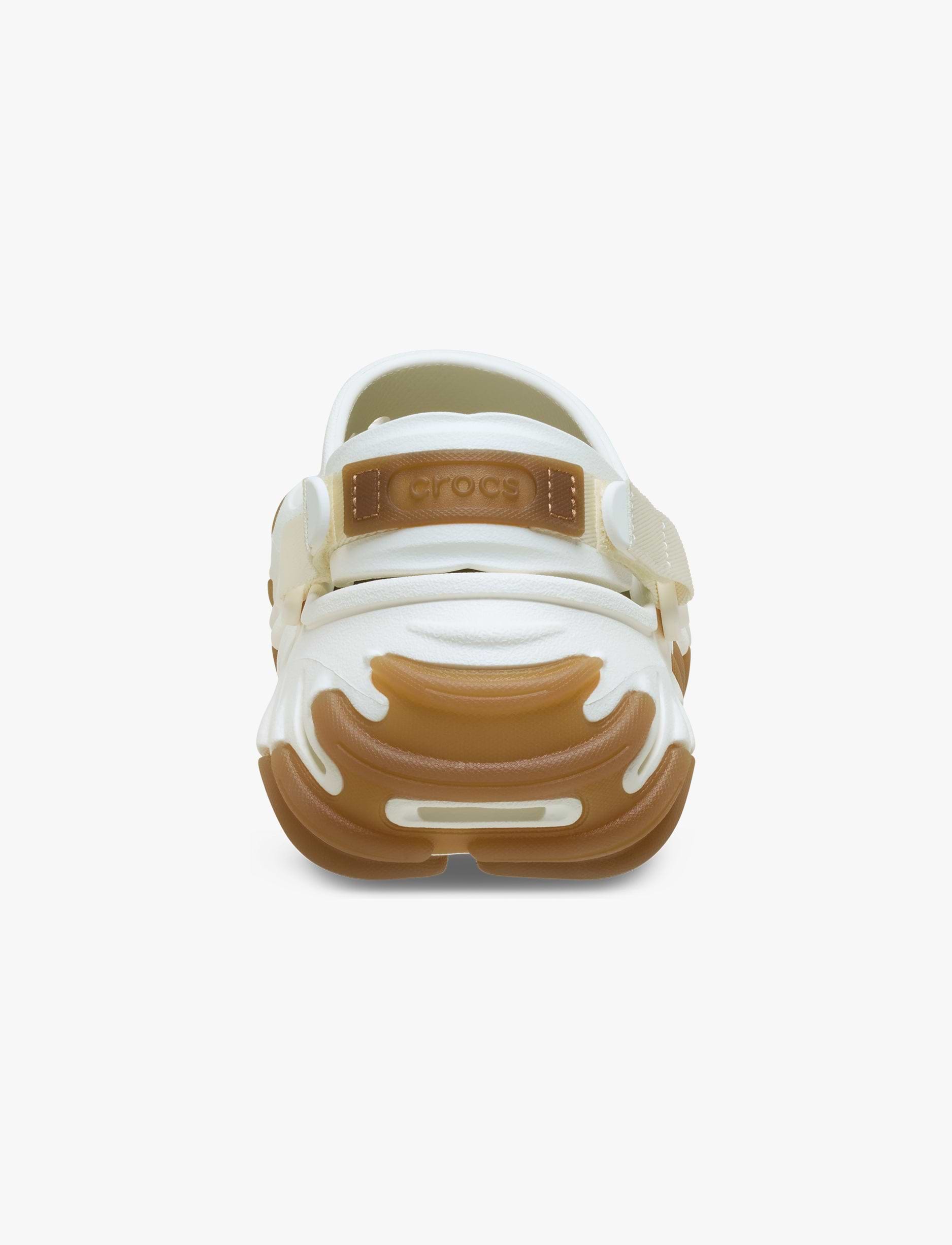 Crocs Echo Gum RO Clog - כפכפי אקו קלוג בצבע לבן גיר