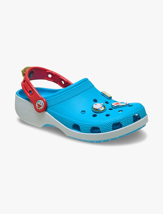 Crocs Doraemon Classic Clog - כפכפי קלוג קרוקס דורימון בצבע תכלת/לבן