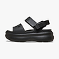 Crocs Soho Y Strap Sandal - סנדלי פלטפורמה סוהו קרוקס לנשים