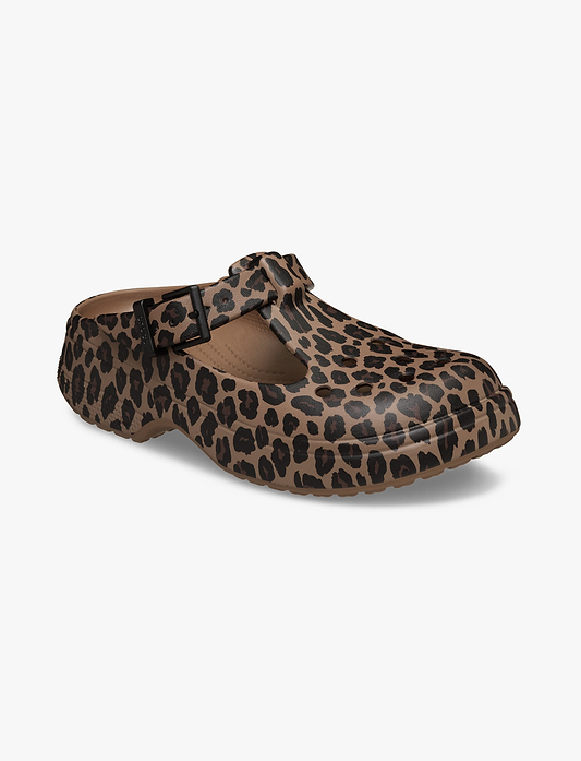 Crocs Classic Mary Jane Animal Clog - כפכפי קרוקס קלוג מרי ג'ין לנשים בהדפס מנומר