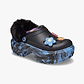 Crocs Stomp Lined Clog X Happy Socks - כפכפי פלטפורמה קלוג סטומפ פרוותיים וגרבי הפי סוקס לנשים