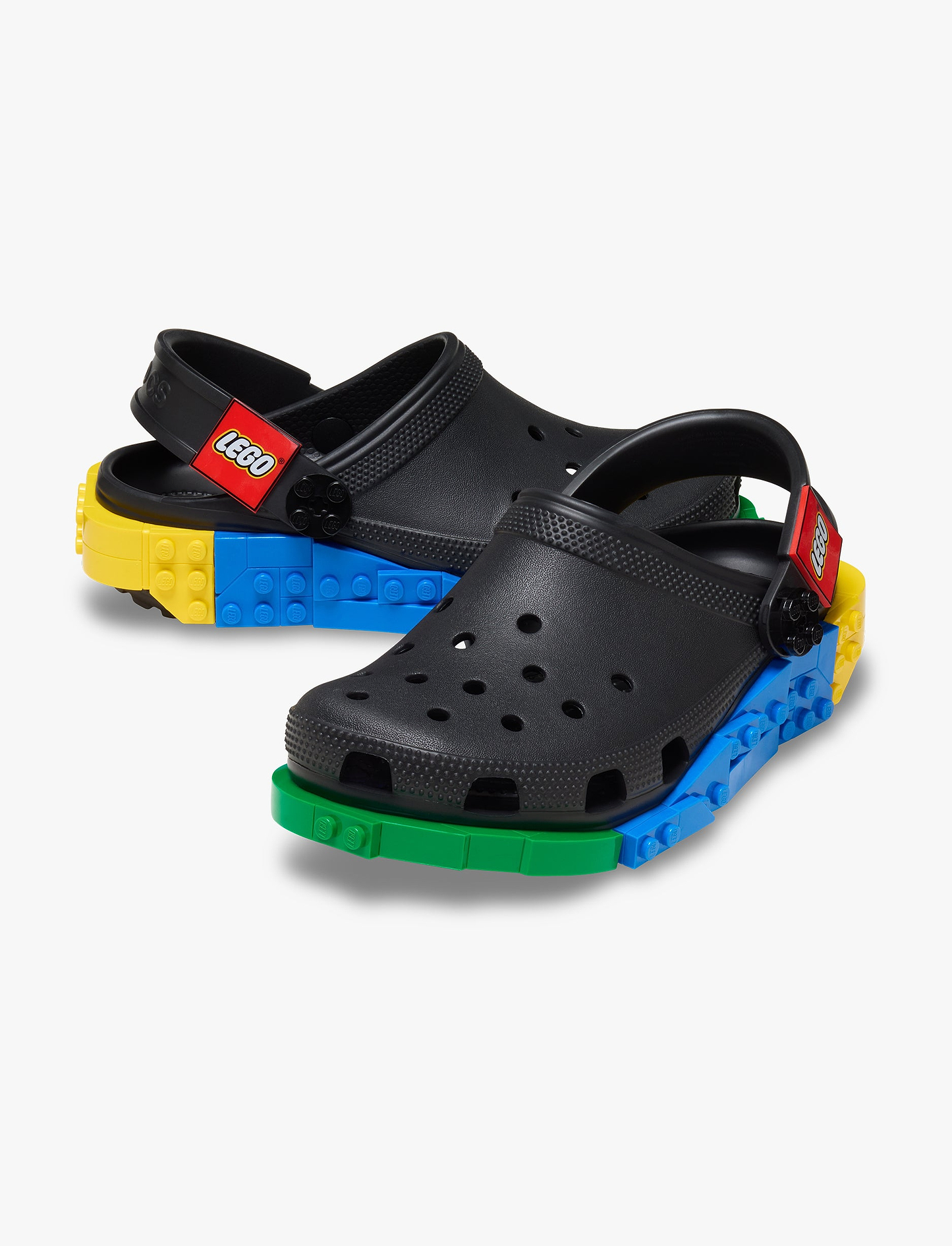 Crocs LEGO 4LW System Clog - כפכפי קלוג קרוקס לגו בצבע שחור