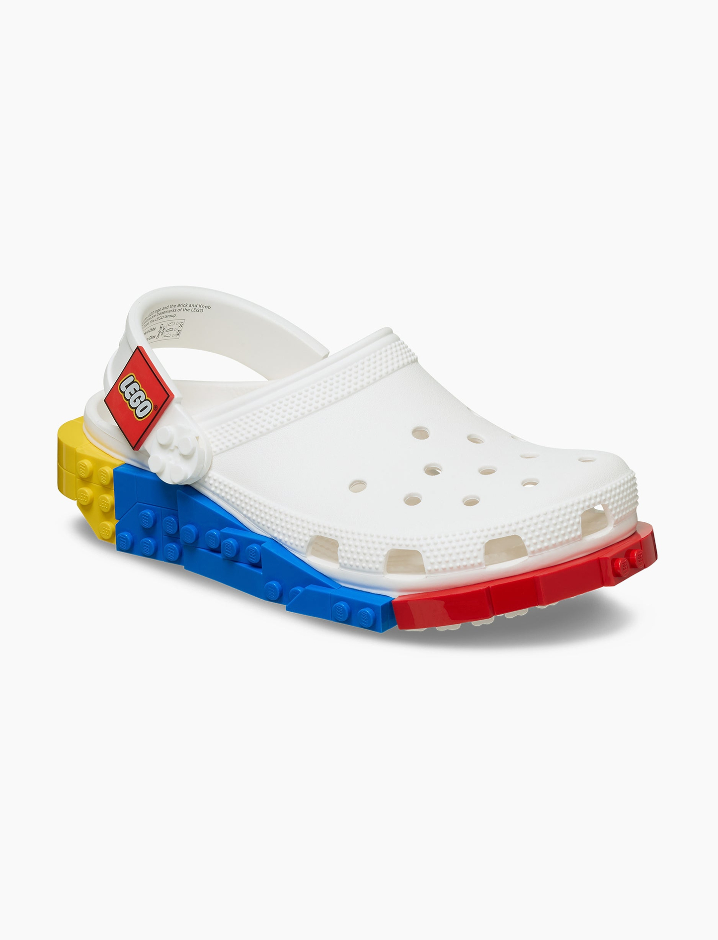 Crocs LEGO 4LW System Clog - כפכפי קלוג קרוקס לגו בצבע לבן