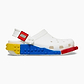Crocs LEGO 4LW System Clog - כפכפי קלוג קרוקס לגו בצבע לבן