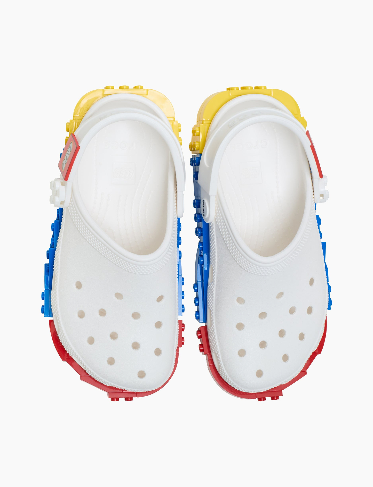 Crocs LEGO 4LW System Clog - כפכפי קלוג קרוקס לגו בצבע לבן