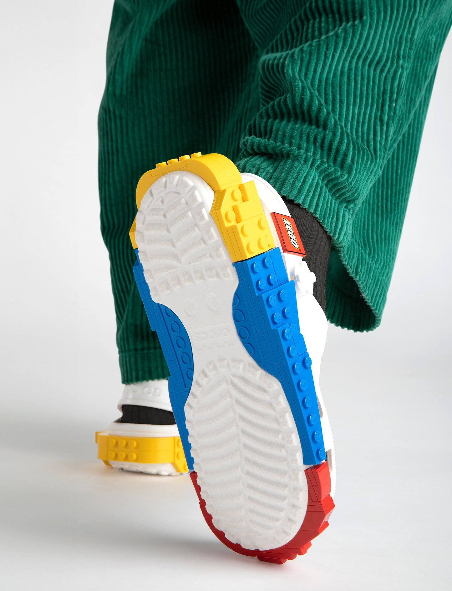 Crocs LEGO 4LW System Clog - כפכפי קלוג קרוקס לגו בצבע לבן