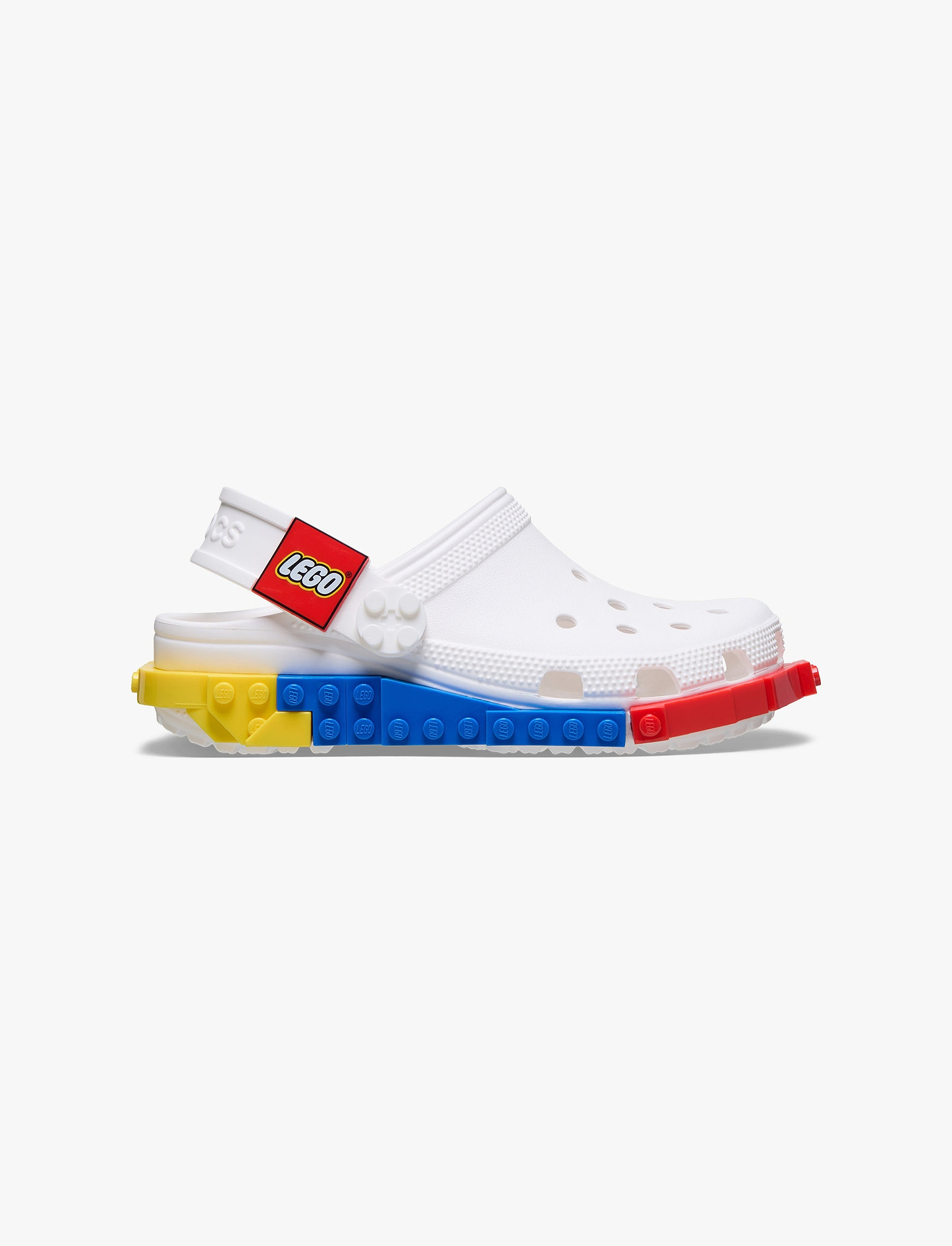 Crocs LEGO 4LW System Clog K - כפכפי קלוג קרוקס לגו לילדים בצבע לבן