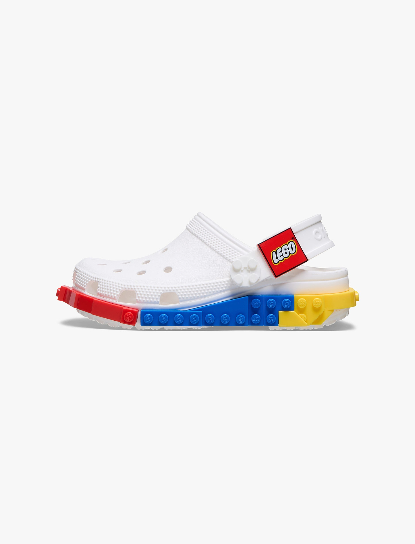 Crocs LEGO 4LW System Clog K - כפכפי קלוג קרוקס לגו לילדים בצבע לבן