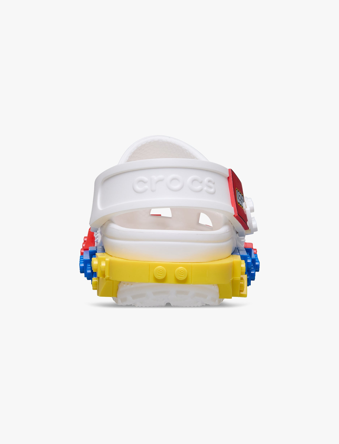 Crocs LEGO 4LW System Clog K - כפכפי קלוג קרוקס לגו לילדים בצבע לבן
