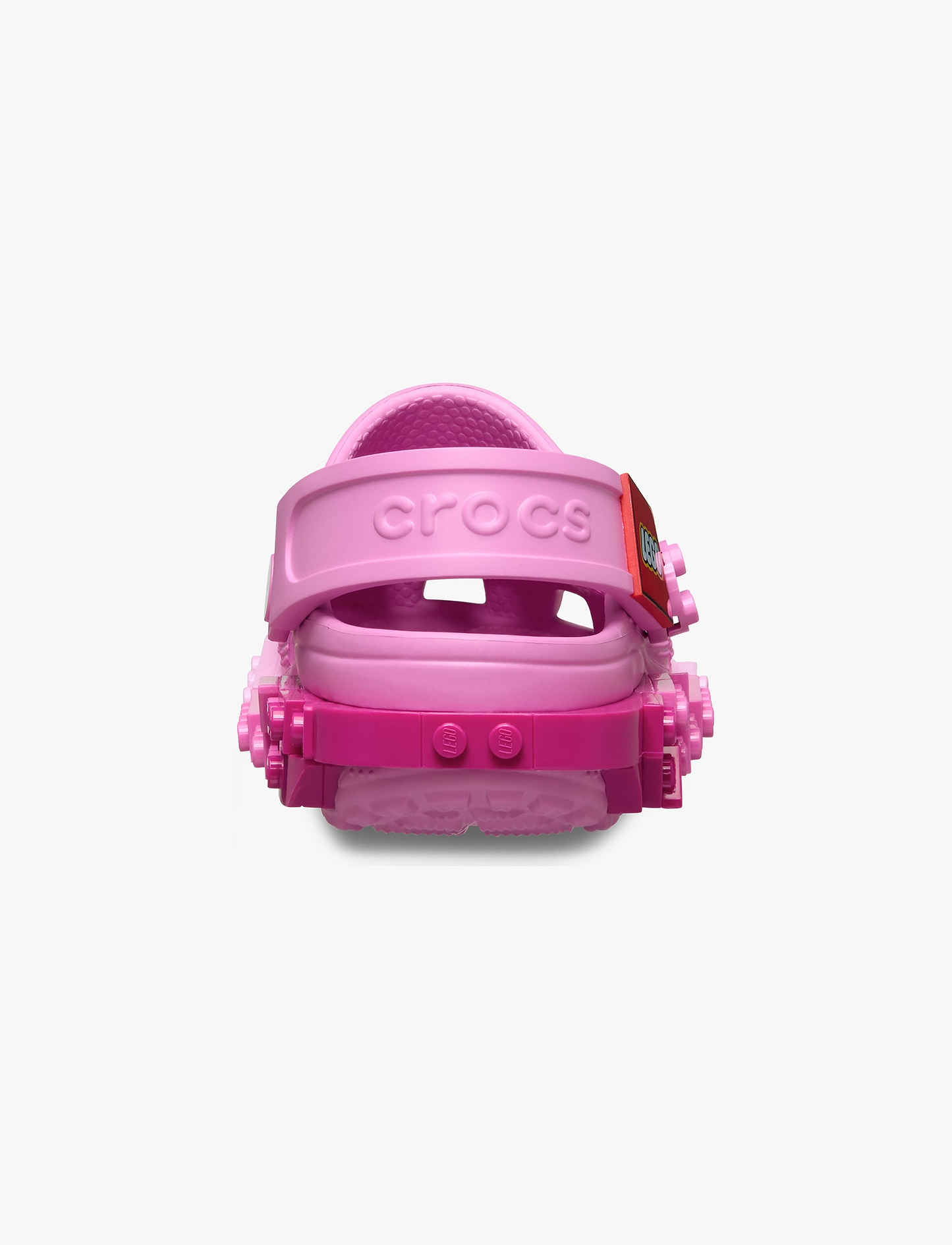 Crocs LEGO 4LW System Clog K - כפכפי קלוג קרוקס לגו לילדים בצבע ורוד טאפי