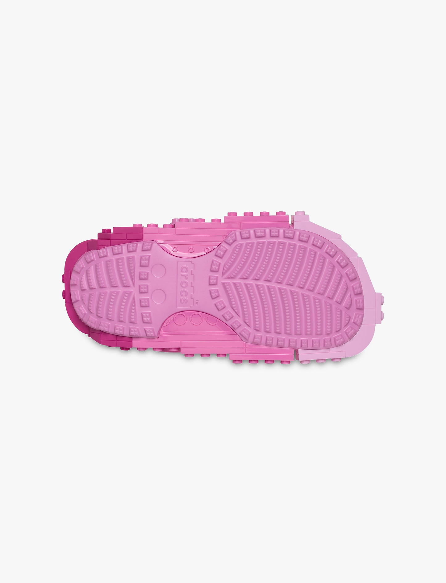 Crocs LEGO 4LW System Clog K - כפכפי קלוג קרוקס לגו לילדים בצבע ורוד טאפי