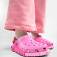 Crocs LEGO 4LW System Clog K - כפכפי קלוג קרוקס לגו לילדים בצבע ורוד טאפי