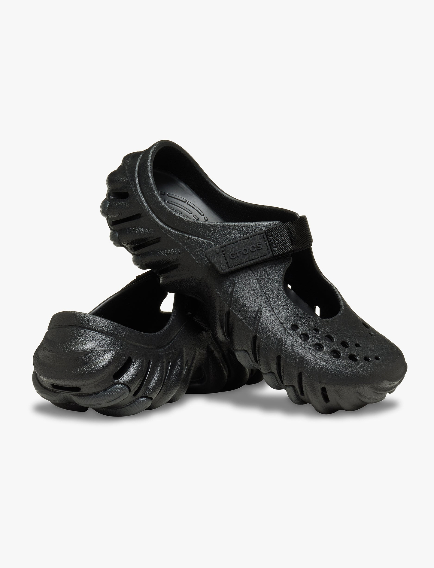 Crocs Echo Mary Jane - נעלי מרי ג'יין קרוקס לנשים בצבע שחור